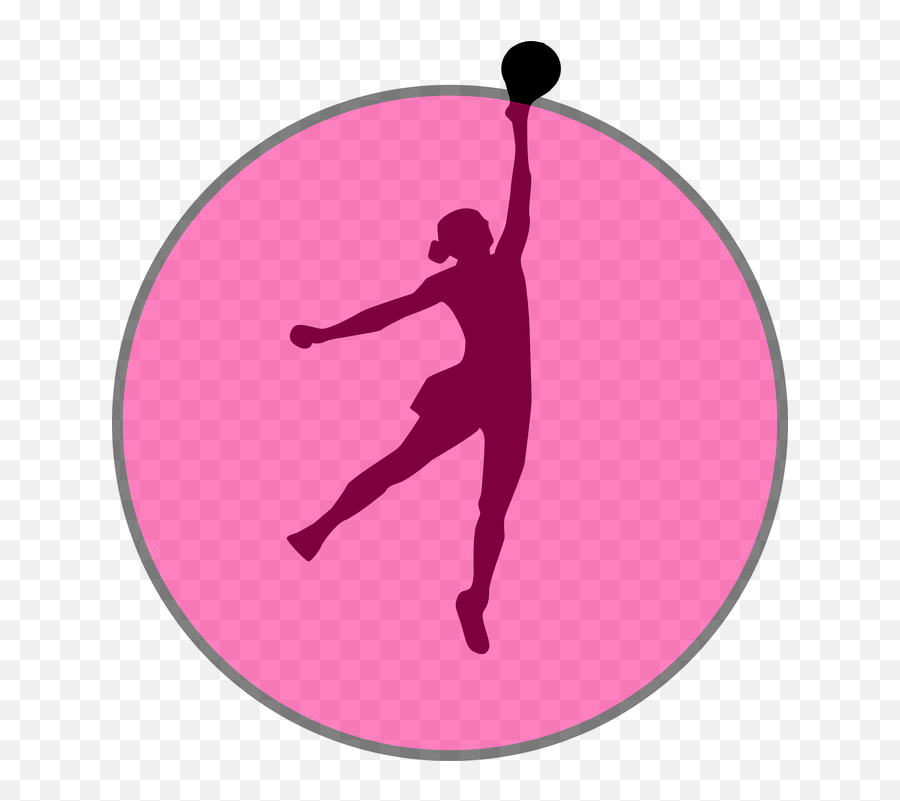 Basketball Player Silhouette Png - Netball Png,Basketball Player Silhouette Png