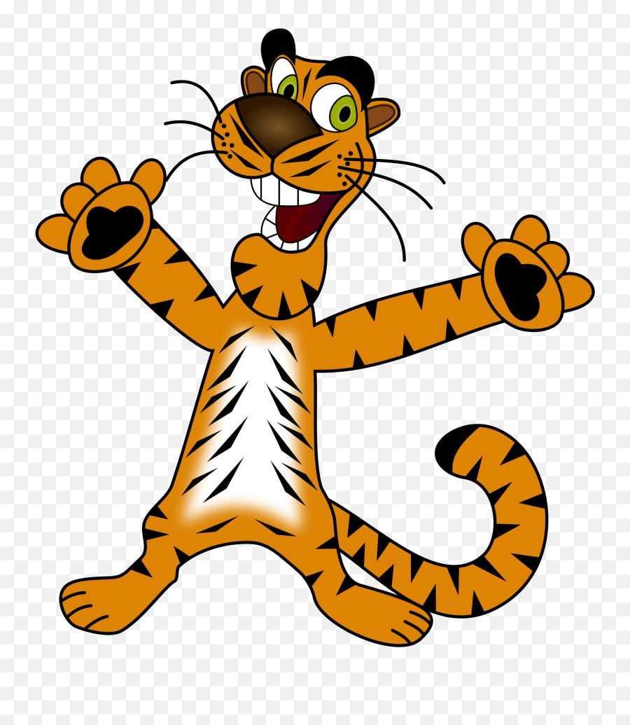 Tiger Png Clipart - Happy Tiger Clipart,Tigers Png