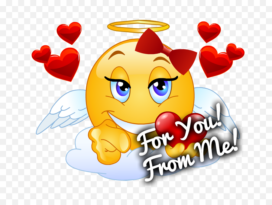 Download Hd Emoticones Emoji Emoticonos Caras Felices - Angel Emoticon Png,Angel Emoji Png