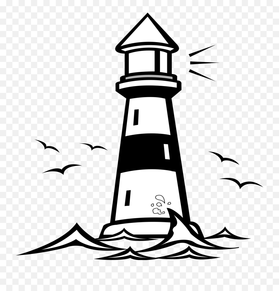 Lighthouse Clipart Png 2 Image Lighthouse Clipart Black And White Free Transparent Png Images Pngaaa Com