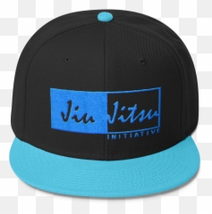 Jiu Jitsu Aqua Black Snapback Png
