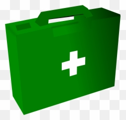 First Aid Clipart Free - First Aid Kit Green Png,First Aid Kit Png