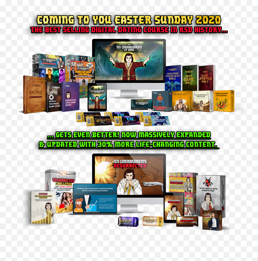 Preorder Rsd Derek - Online Advertising Png,Ten Commandments Png