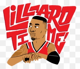 Lillard Time Cool Kid Brendan - Damian Lillard Time Cartoon Png,Damian Lillard Png