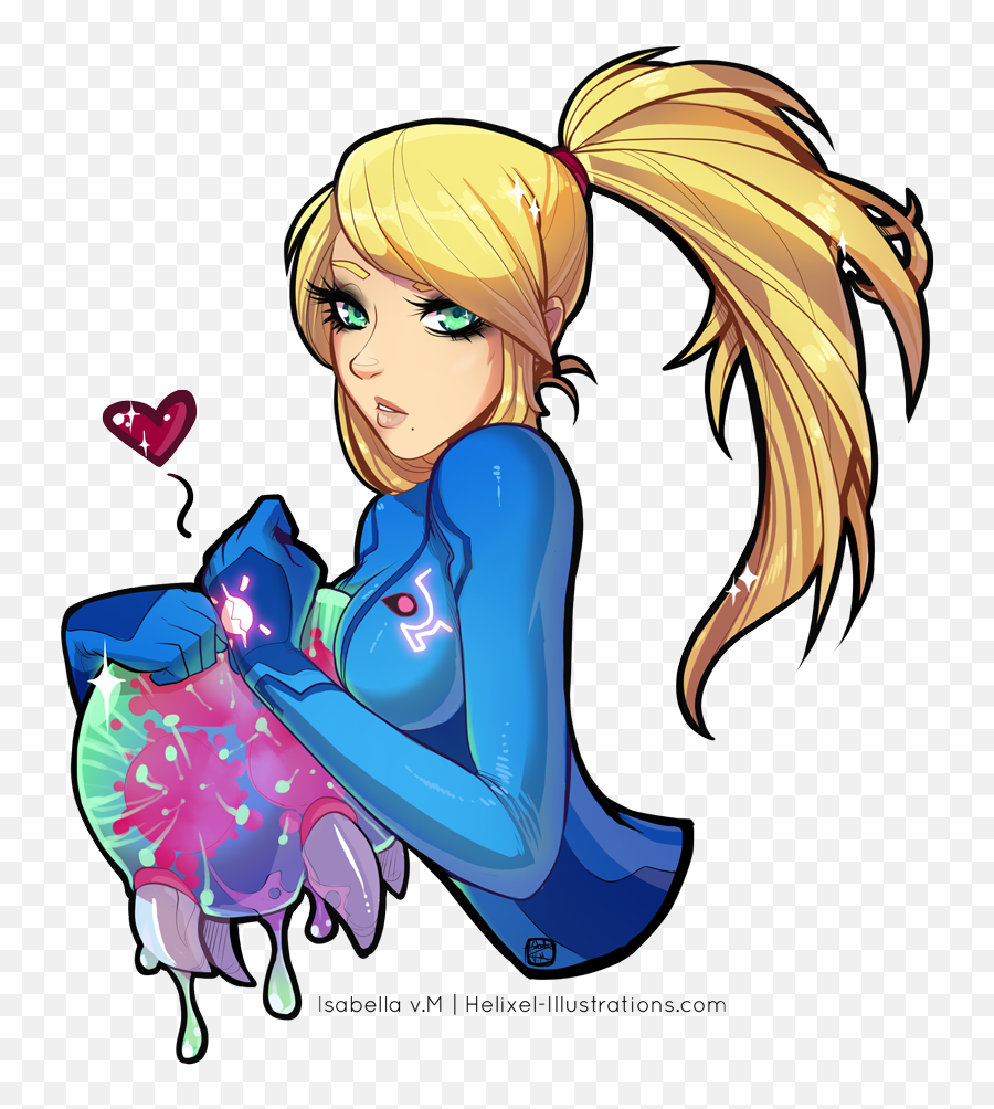 Samus And Metroid Full Size Png Download Seekpng - Kirby Wii U Super Smash Bros,Zero Suit Samus Png