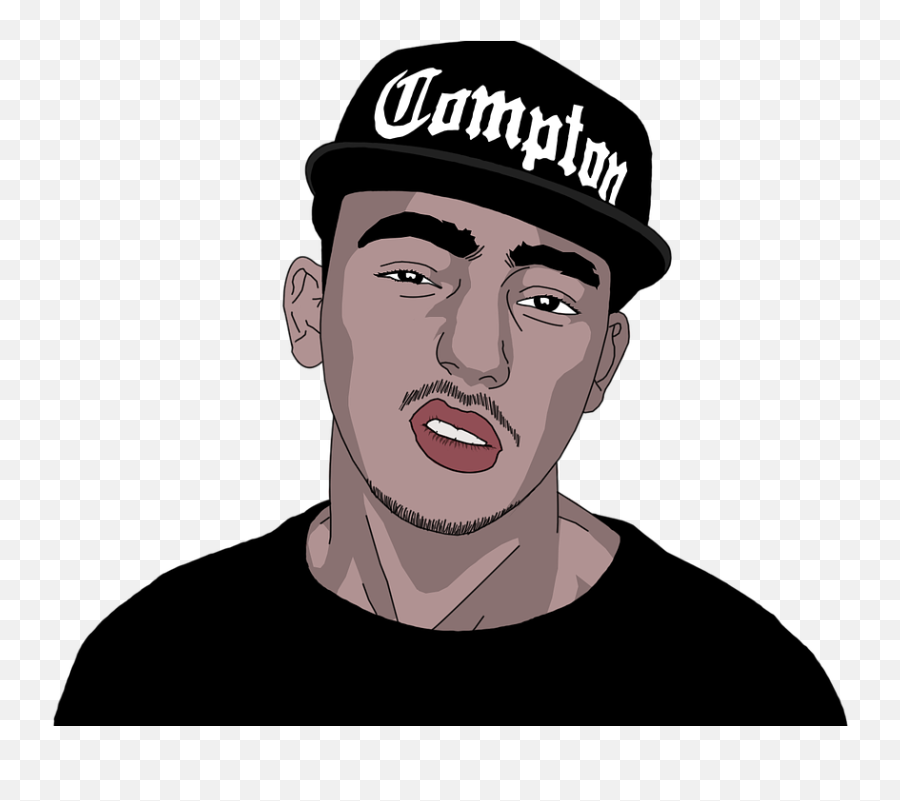 Gangstaraphip Hopcomptonrapper - Free Image From Needpixcom Rapper Hip Hop Png,Rappers Png