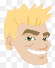 Man Laughing Face - Free Vector Graphic On Pixabay Cartoon Man Side Smile Png,Laughing Face Png