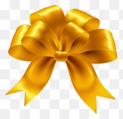 Clipart Bow Yellow Ribbon Png