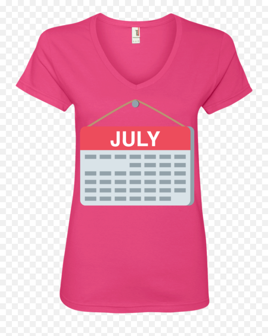 My July Calendar Emoji Ladies V - Burger Shoppe Png,Calendar Emoji Png