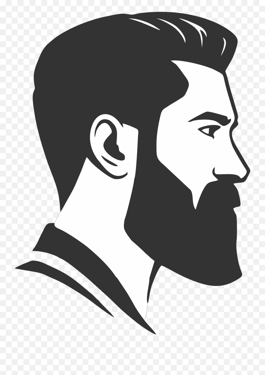 Beard Png Images Free Download - Man With Beard Drawing,White Beard Png