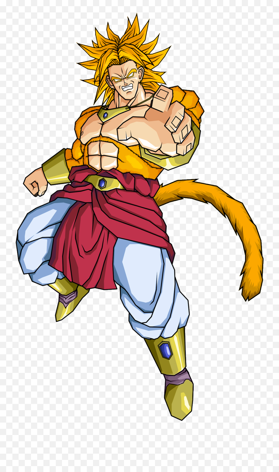 goku super saiyan 5 vs broly