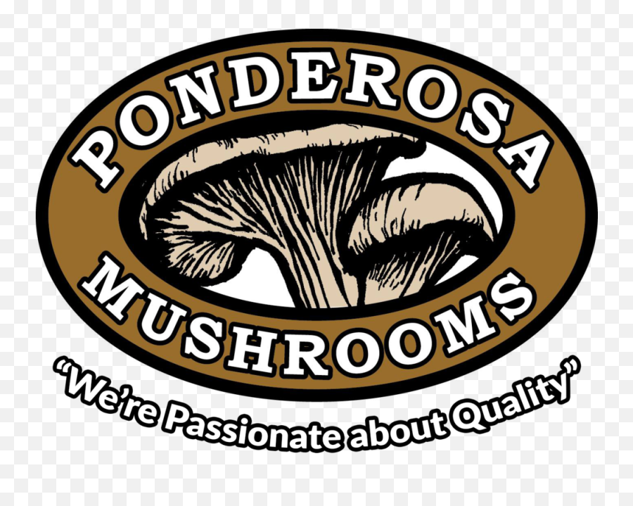 Ponderosa Mushrooms Specialty Foods Png Mushroom Logo