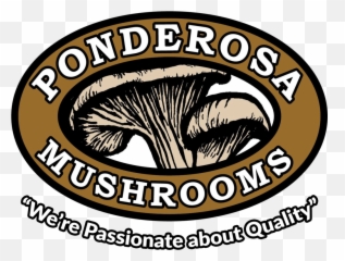 Ponderosa Mushrooms Specialty Foods Png Mushroom Logo