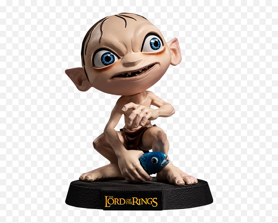 Gollum Mini Co - Gollum Lord Of The Rings Iron Studios Png,Gollum Png