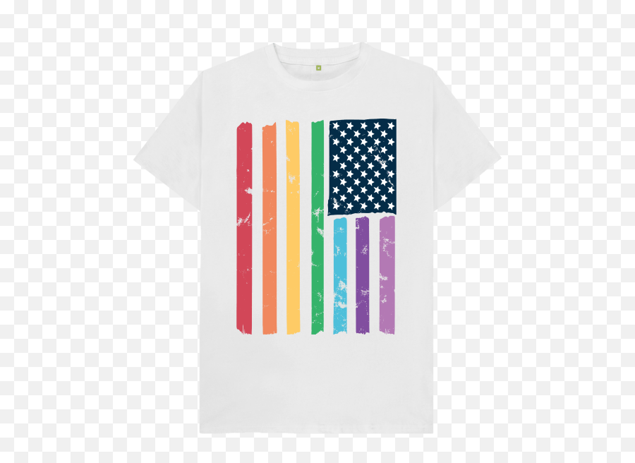Rainbow Flag Of The Us - Active Shirt Png,Rainbow Flag Png