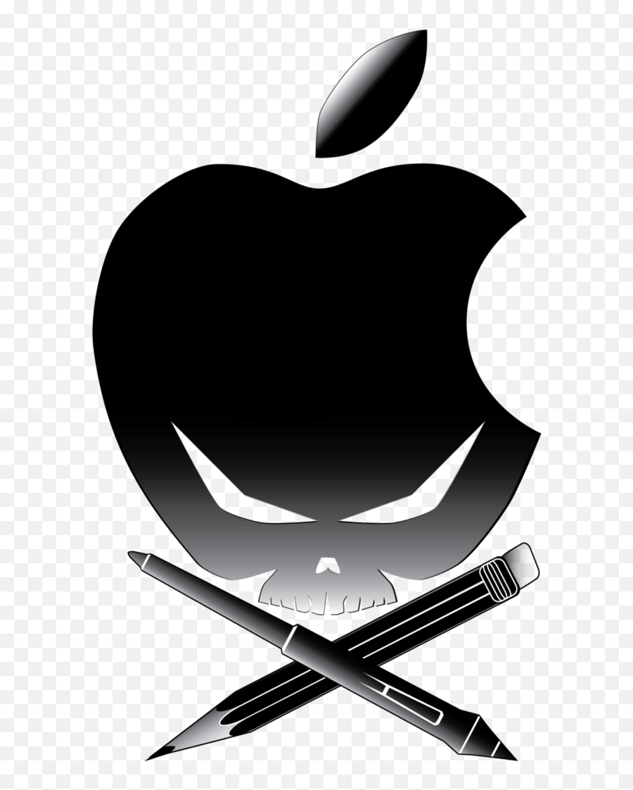 hd skull apple logo wallpaper