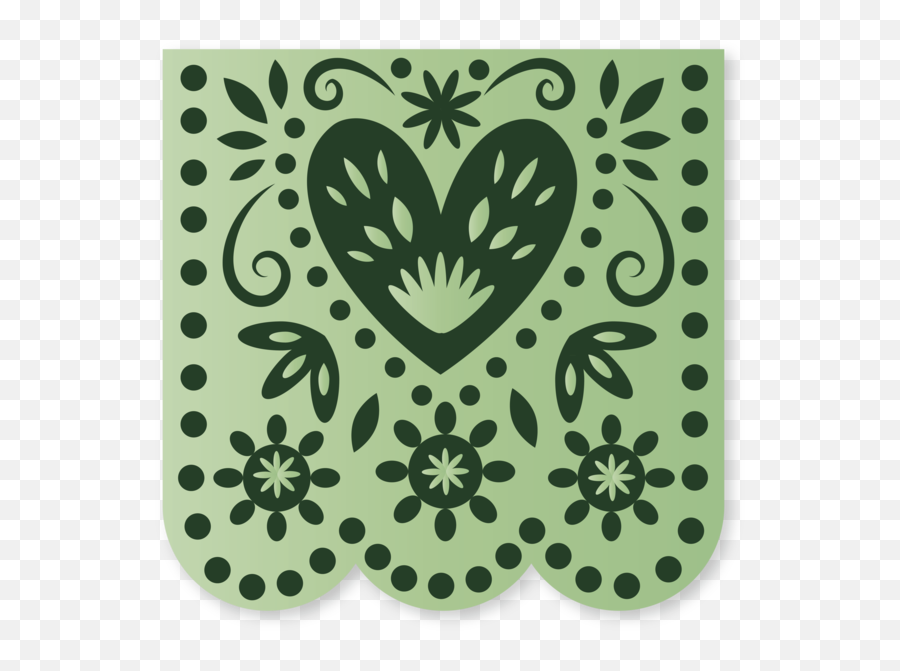 Day Of The Dead Visual Arts Leaf Green For Mexican Bunting - Visual Arts Png,Bunting Png