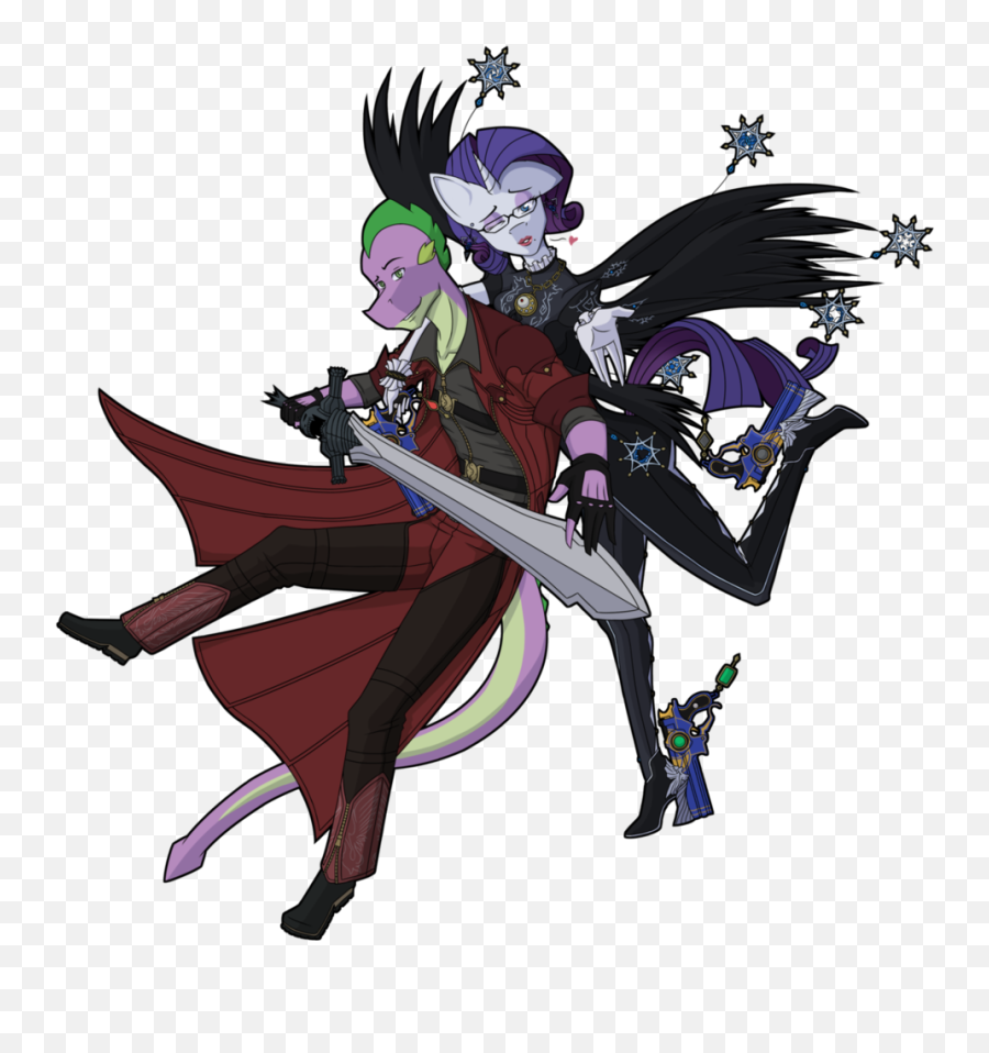 Vector Free Library Bayonetta Transparent Devil May - Bayonetta And Dante Kids Png,Devil May Cry Png