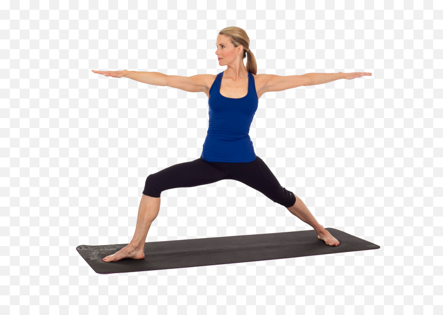 Aerobics Transparent Background - Warrior Pose Yoga Aerobics Png,Warrior Transparent