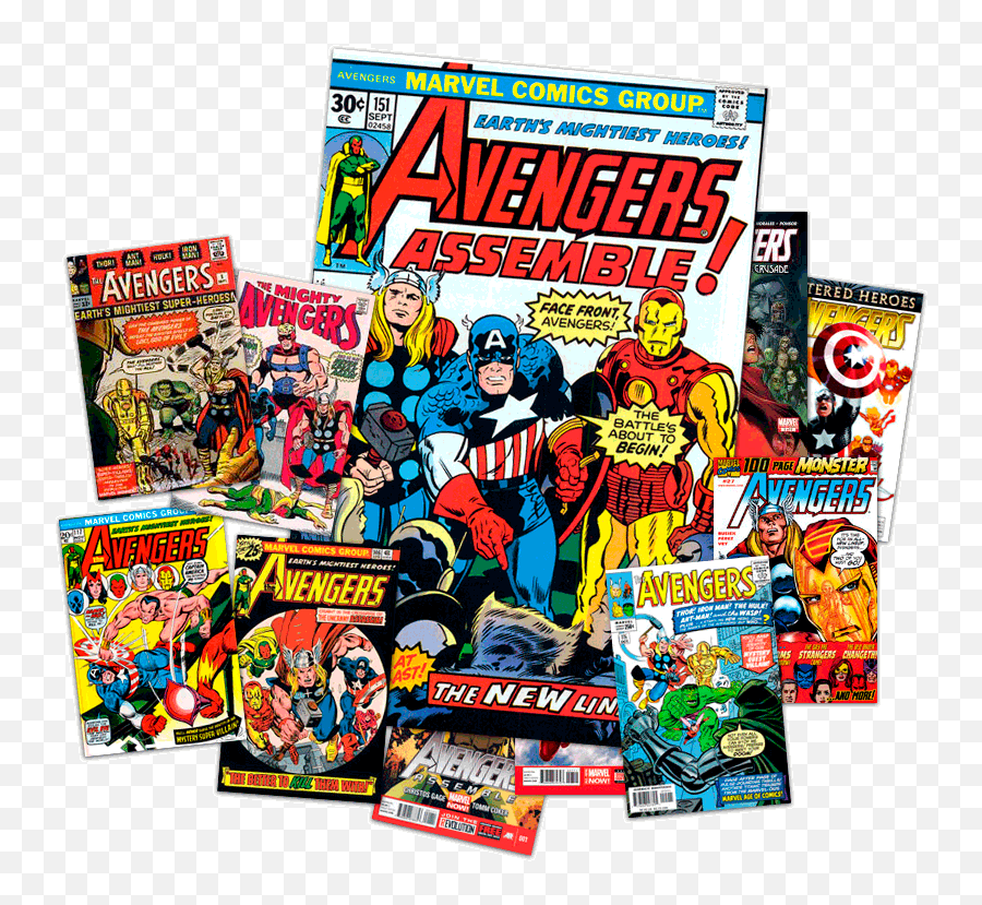 Marvel Comics Library - Marvel Classic Comics Avengers Png,Thor Comic Png