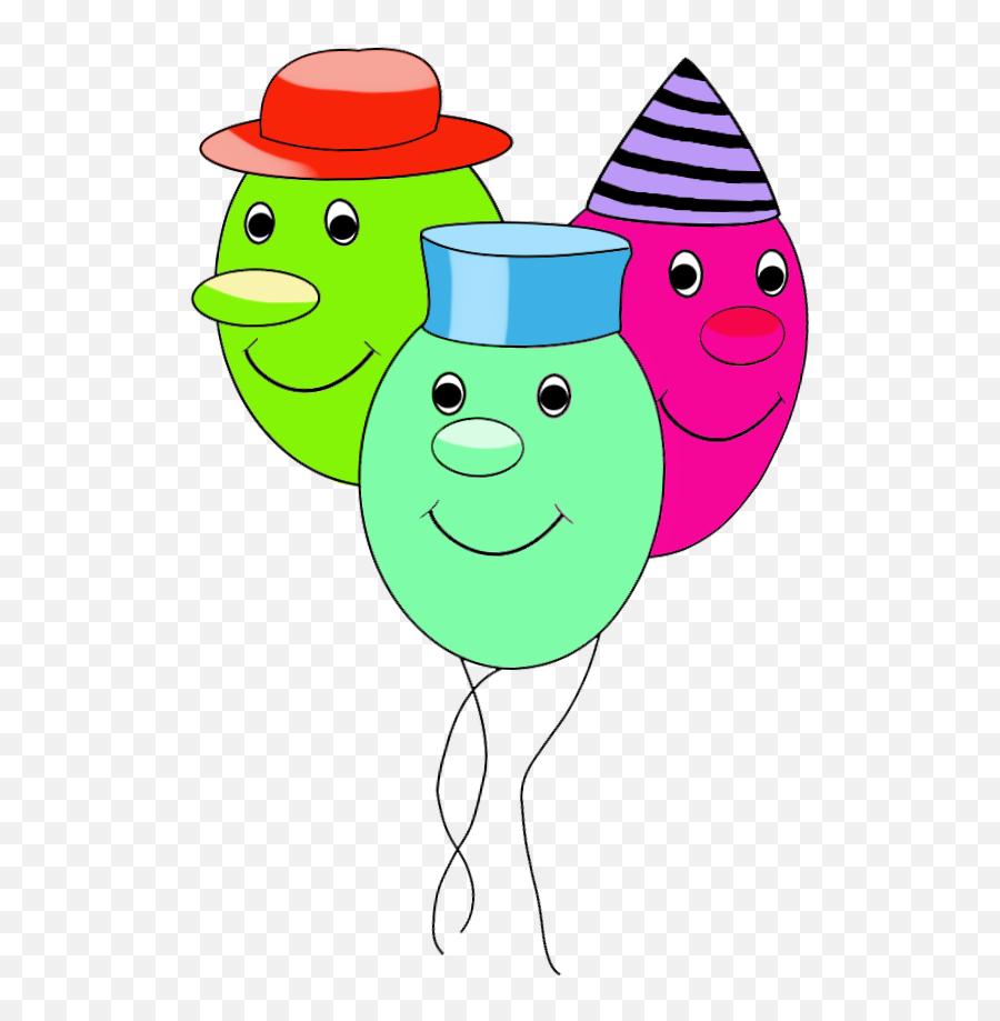 birthday balloon clipart free