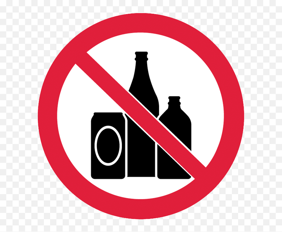 Brady Prohibitory Pictograms No Alcohol - No Drinking Alcohol Png,Alcohol Png