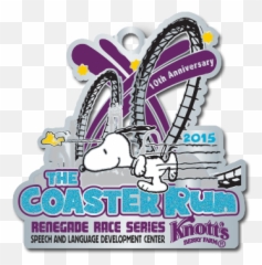 Coaster Run 10k - Clip Art Png,Knott's Berry Farm Logo