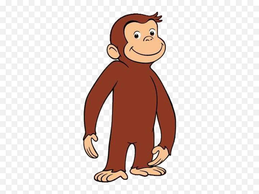 Curious George Full Body - Naked Curious George Png,Curious George Png