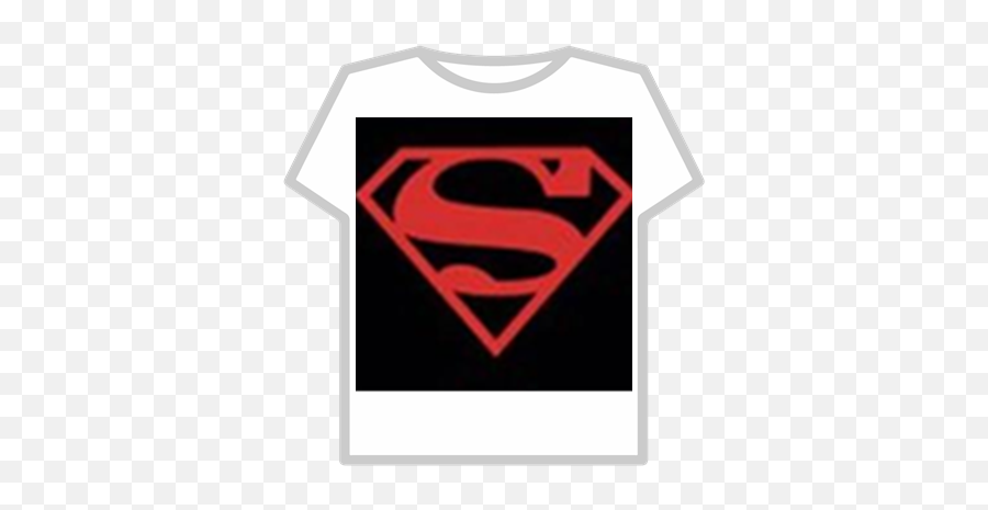 Black Superman Logo - Nike Shirt For Roblox Png,Black And Red Superman Logo
