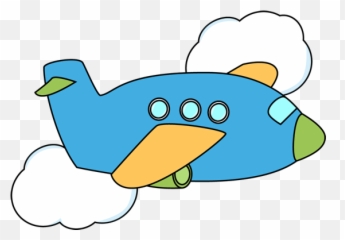 Cartoon Airplane Clipart Free Images 4 2 - Clipartbarn Cute Airplane Clip Art Png,Airplane Clipart Transparent Background