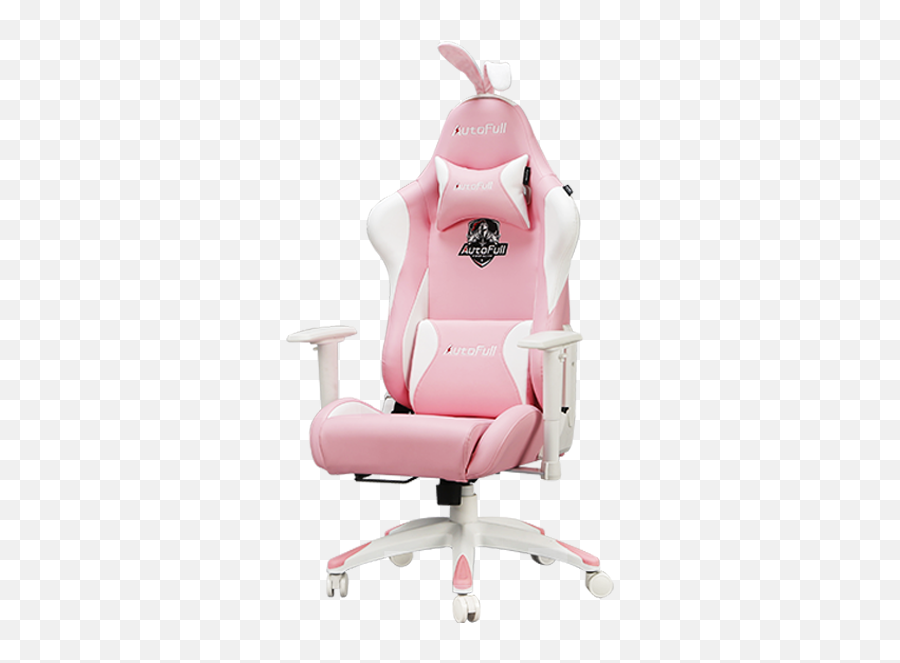 Af055 Pink Rabbit Gaming Chair - Special Editions Autofull Pink Bunny Gaming Chair Png,Rabbit Ears Png