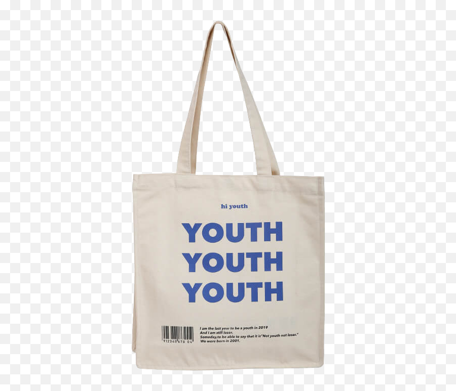 Youth Tote Bag Canvas Shopping Eco - Bag Png,Shopping Bags Png