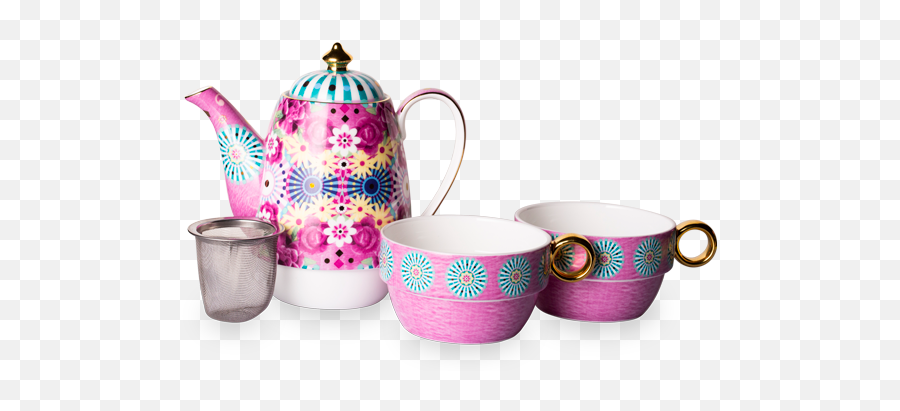 Eleganza Tea For Two Flamingo - Teapot Png,Tea Transparent