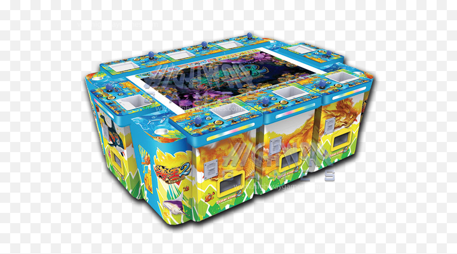 Ocean King 2 Monsteru0027s Revenge Arcade Machine U2013 - Ocean King Arcade Game Png,Arcade Machine Png