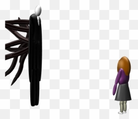 Download Slenderman - Cartoon Full Size Png Image Pngkit Cartoon,Slender Man Transparent