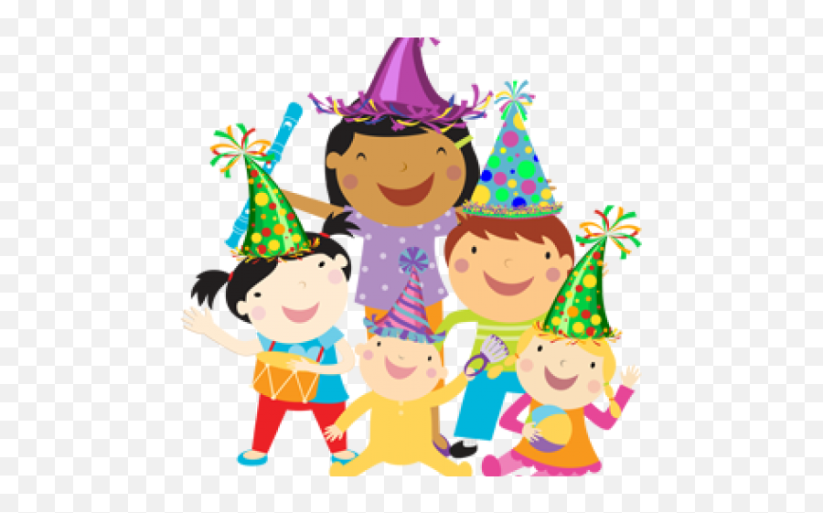 Birthday Hat Clipart Childrens Party - Kindermusiek Logo Birthday Party Clipart Kids Png,Happy Birthday Hat Png
