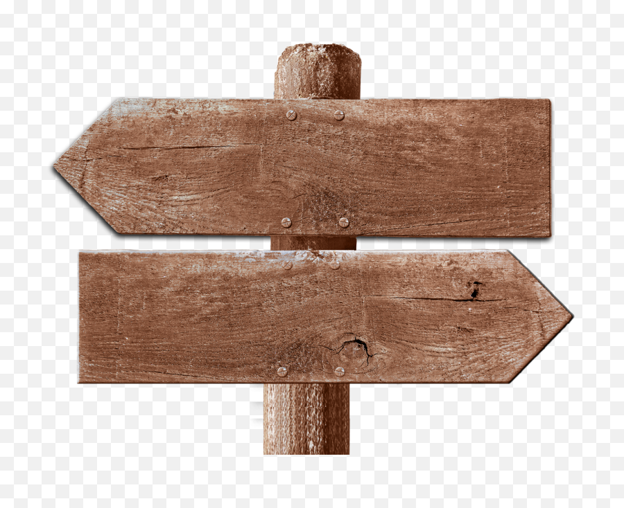 Direction Sign Board Png Image - Wood Arrow Sign Png,Direction Png