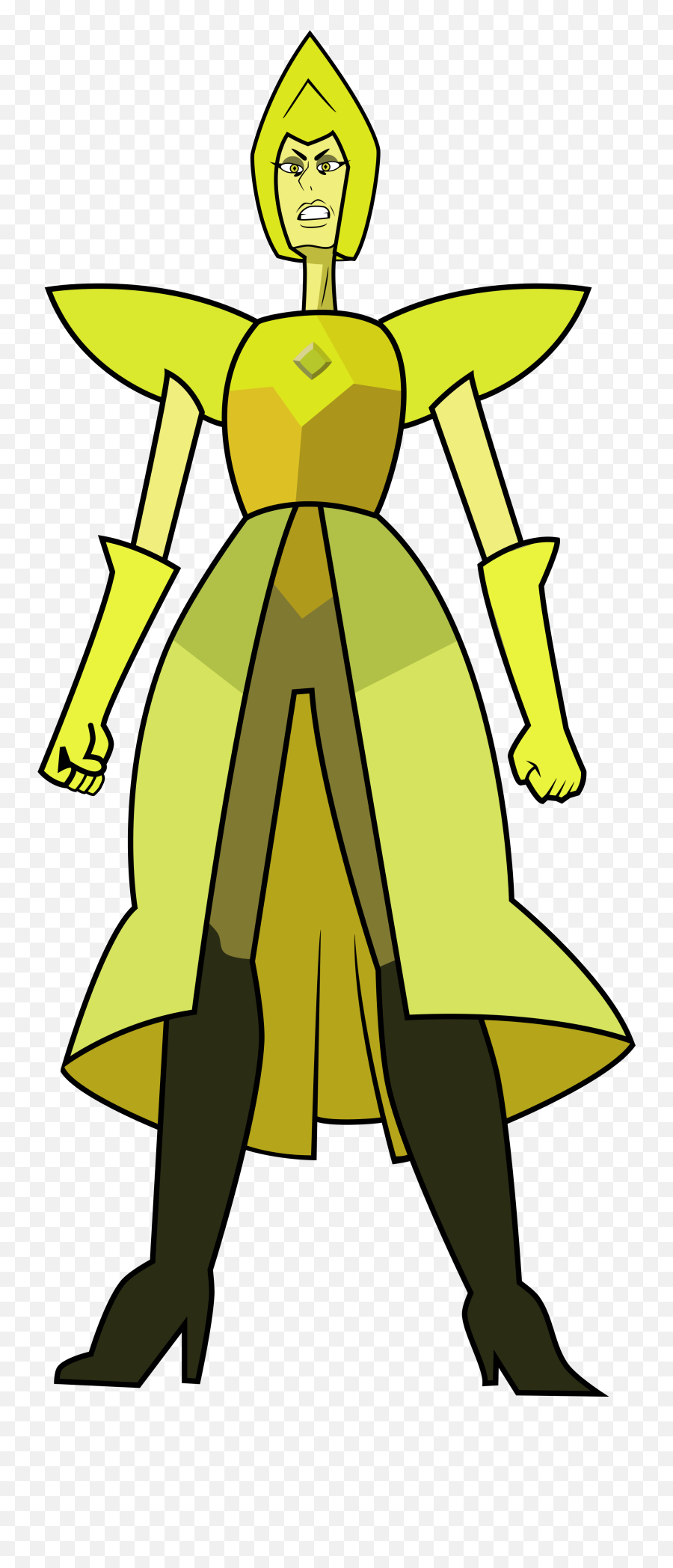 Download Yellow Diamond Vector - Yellow Diamond With Hair Png,Diamond Vector Png