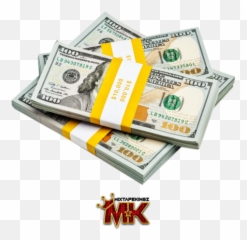 Money Stack 3d - New 100 Dollar Bill png