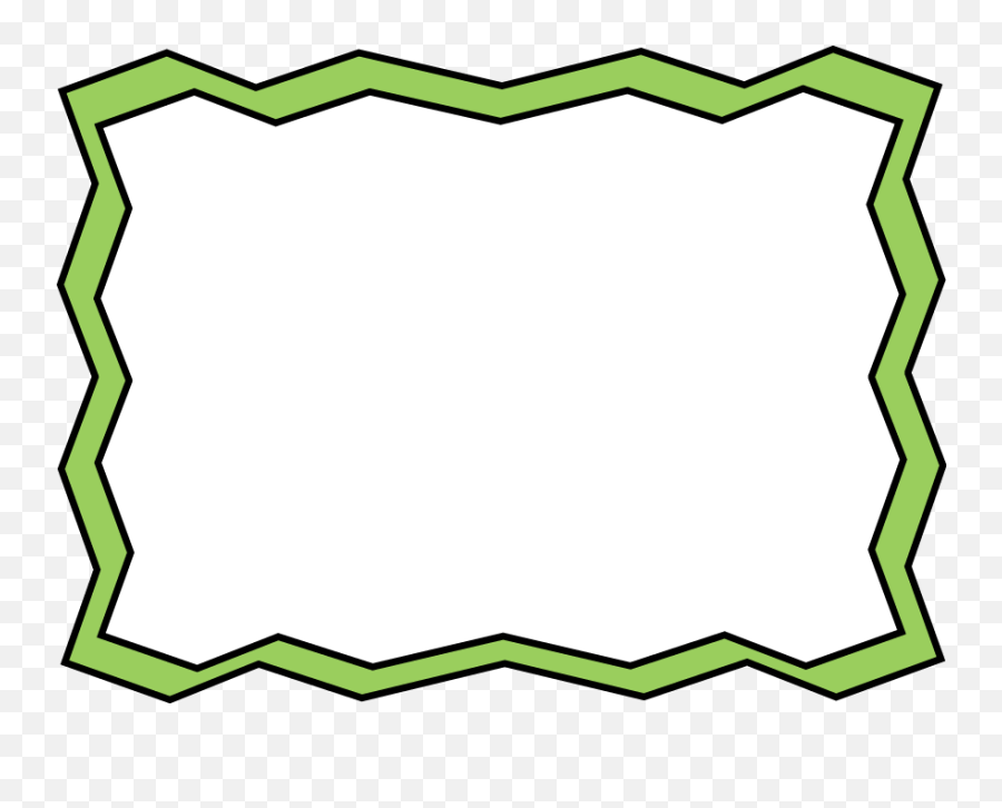 Camouflage Clipart - Green And Black Border Png,Camouflage Png