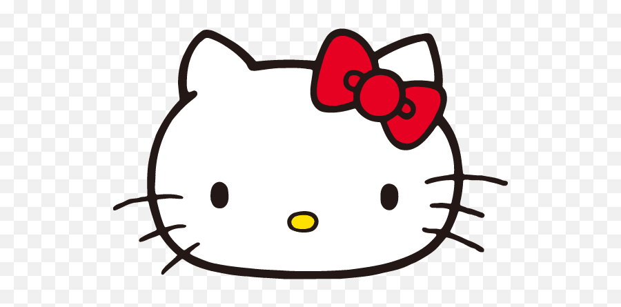 Download Hello Kitty Head Png - Hello Kitty Face Png,Hello Kitty Transparent