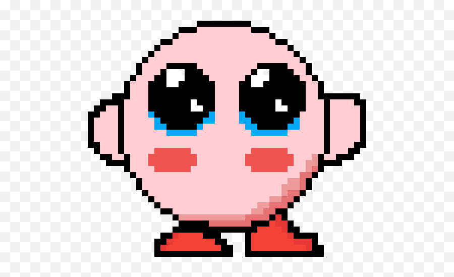Face Png - Pixel Art Gif Png,Kirby Face Png