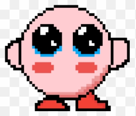 Face Png - Pixel Art Gif Png,Kirby Face Png