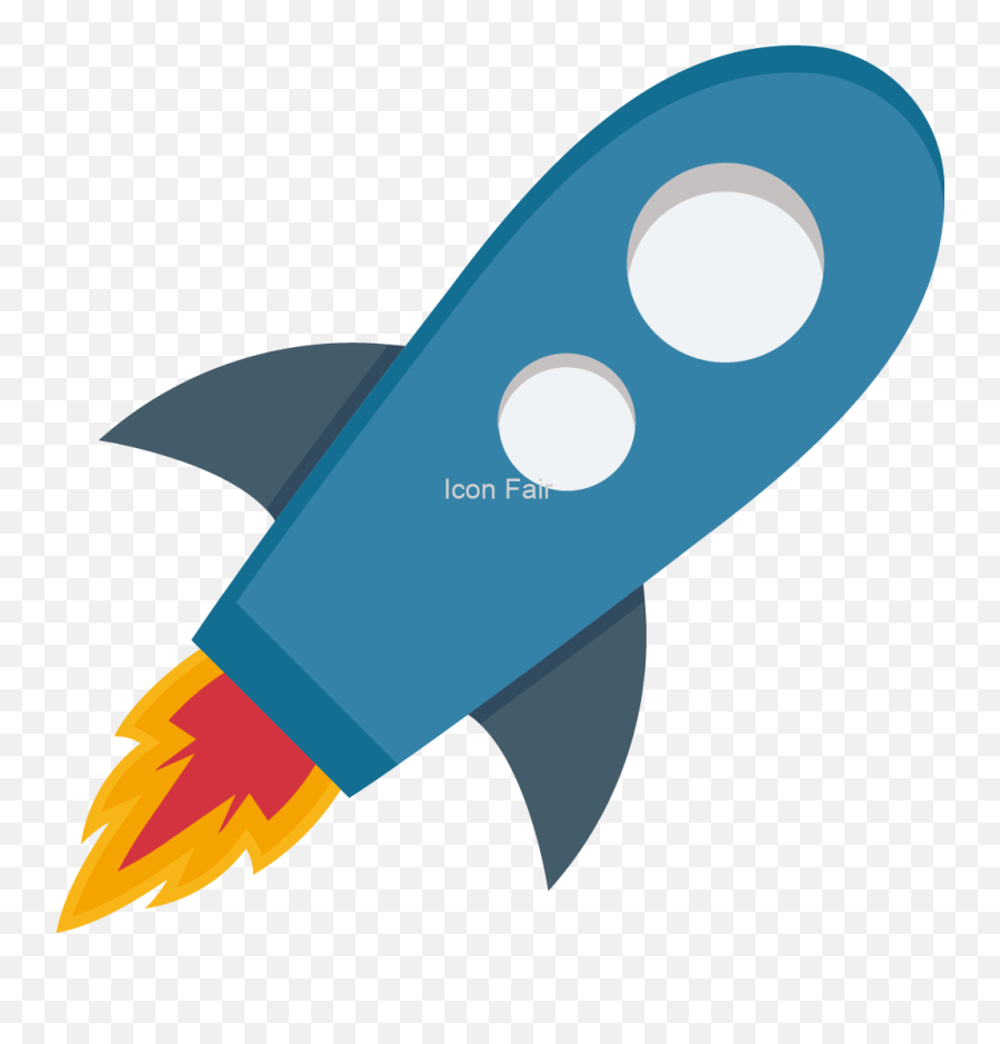 Free Project Launch Image Color Icon - Vertical Png,Rocket Flat Icon