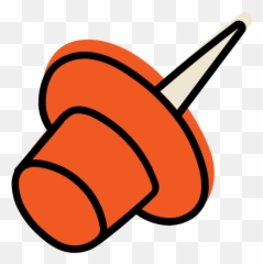 Office Pin Pushpin Sharp Free Icon - Icono Oficina Png