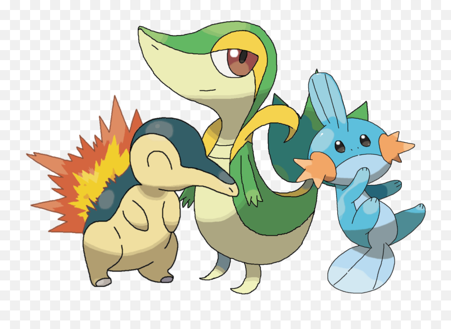 Pokemon - Snivy Cyndaquil Png,Cyndaquil Png