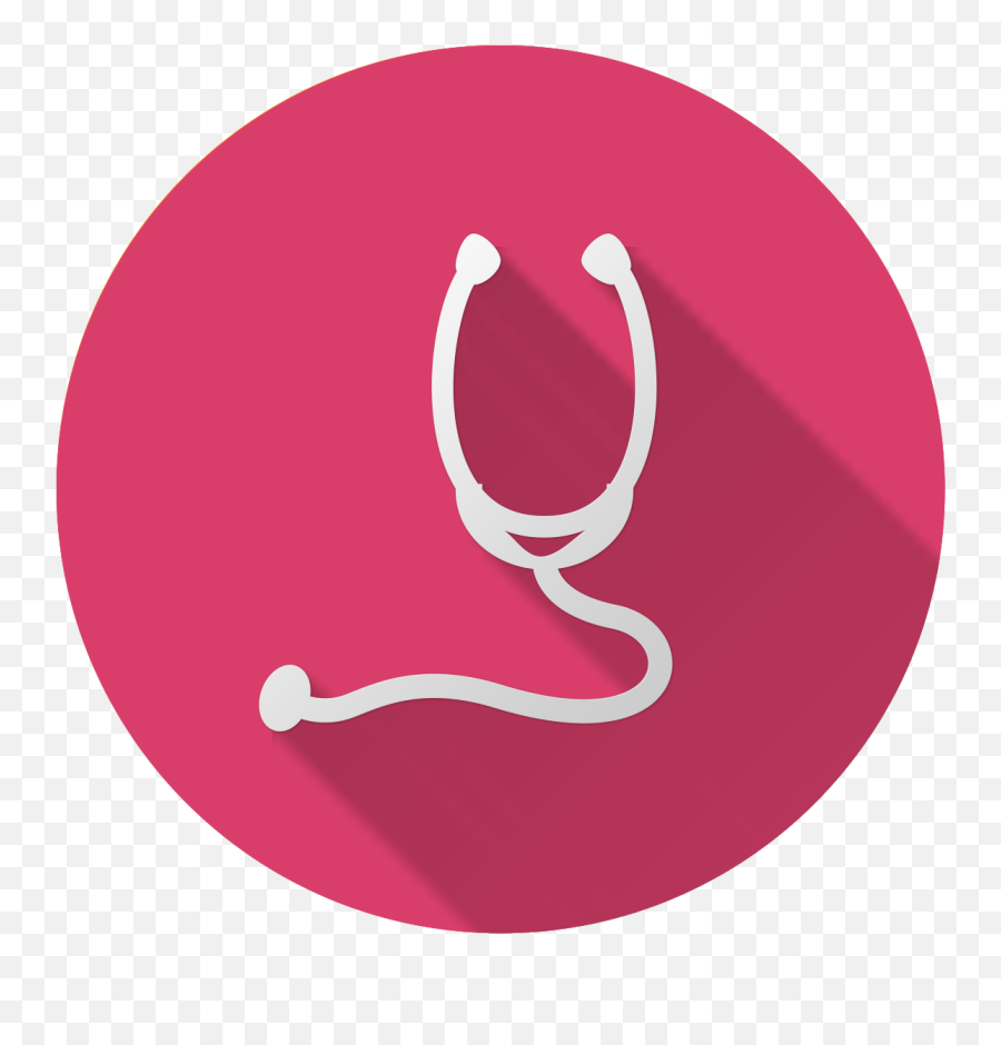 Stethoscope Icon Png - Courses Call Icon Logo Vector Nursing Pink,Stethoscope Icon Vector Free