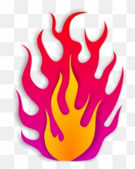Clip Art Camp Fire - Clipartsco Pink Flame png