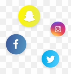 The Easiest Influencer Marketing Platform - Facebook Instagram Linkedin White Logo png