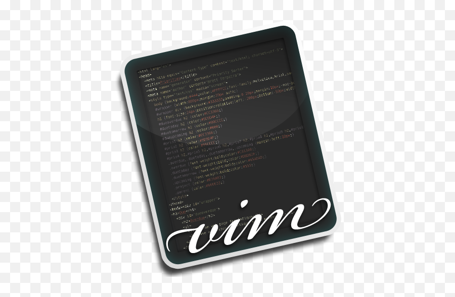 Bored With Your Macvim Icon Me Too - Brettterpstracom Dot Png,Vim Icon
